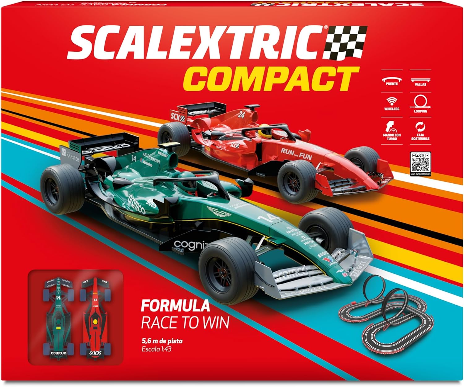 SCALEXTRIC - Compact Circuit (Formula Race to Win)
