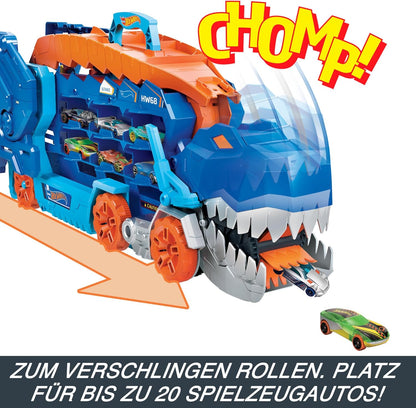 Hot Wheels Let's Race Netflix – 2 - in - 1 Transporter zu T - Rex