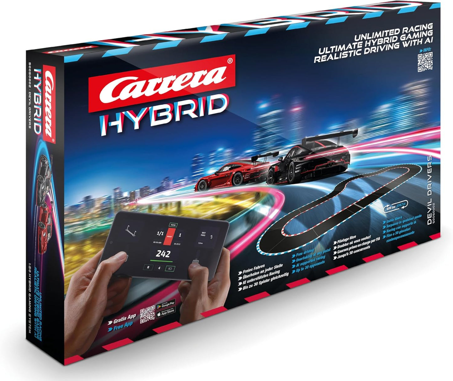 Carrera HYBRID Devil Drivers – Rennbahn - Set
