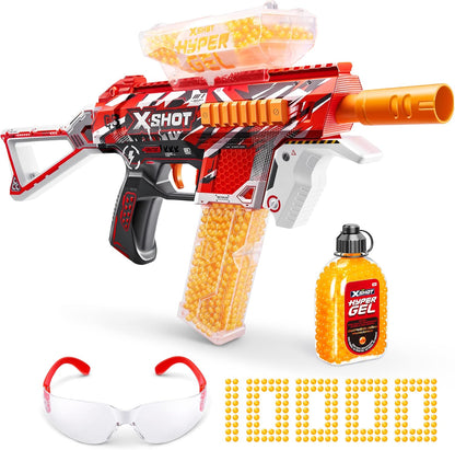 ZURU X-Shot Hyper Blaster Trace Fire – Mit 10.000 Kugeln