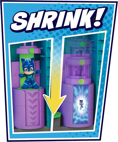 PJ MASKS 95706 Flair Night Time Micros Romeo's Lair Spielset, Mehrfarbig