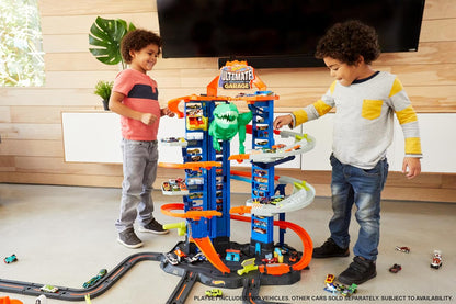 Hot Wheels Garage – Parkgarage mit T - Rex Angriff (GJL14)