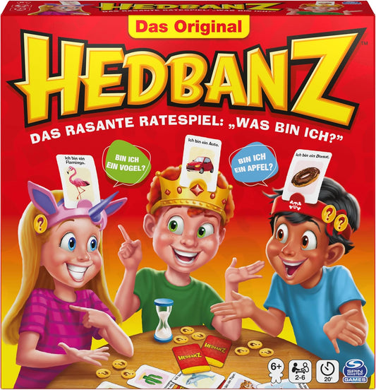 Spin Master Games Hedbanz - das rasante Ratespiel für die ganze Familie