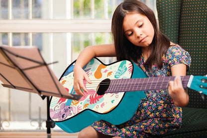 Lexibook – Disney Stitch – Meine erste Akustikgitarre aus Holz
