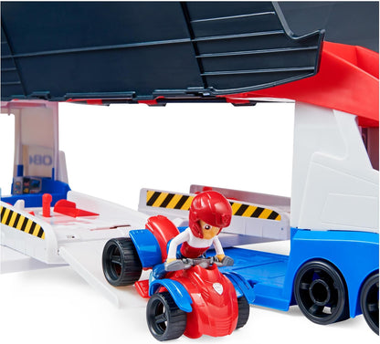 Paw Patrol, 10. Jubiläum, Teamfahrzeug Paw Patroller im aktualisierten Design, inkl. Ryder Figur