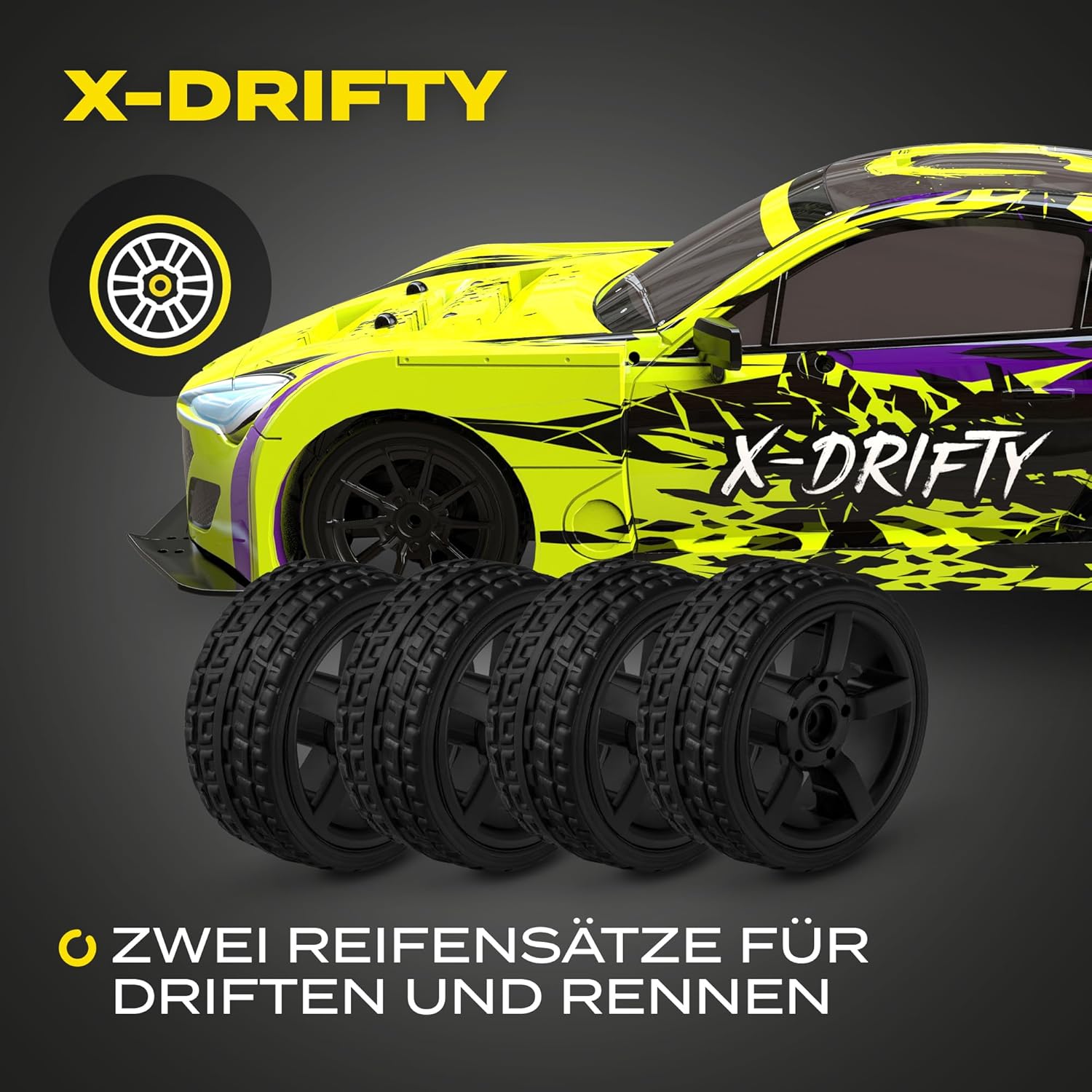 Overmax X - Drifty – Ferngesteuertes Drift Car 1:16