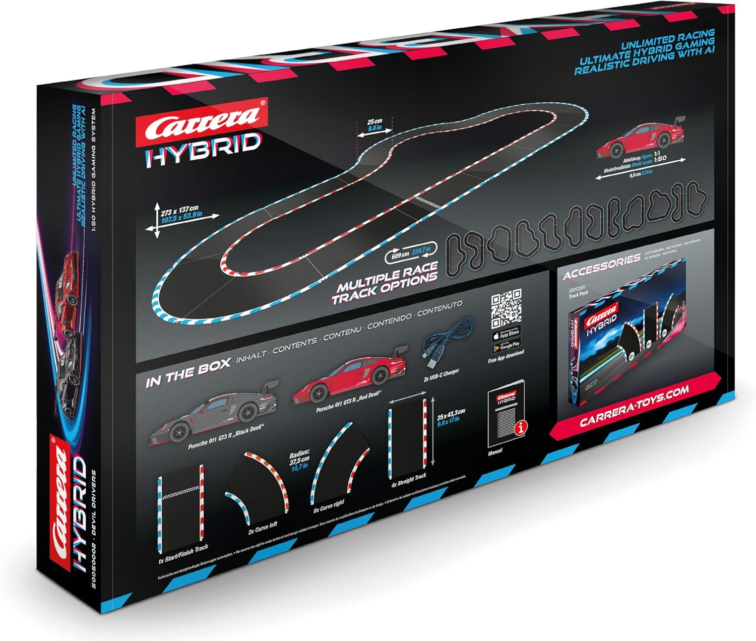 Carrera HYBRID Devil Drivers – Rennbahn - Set