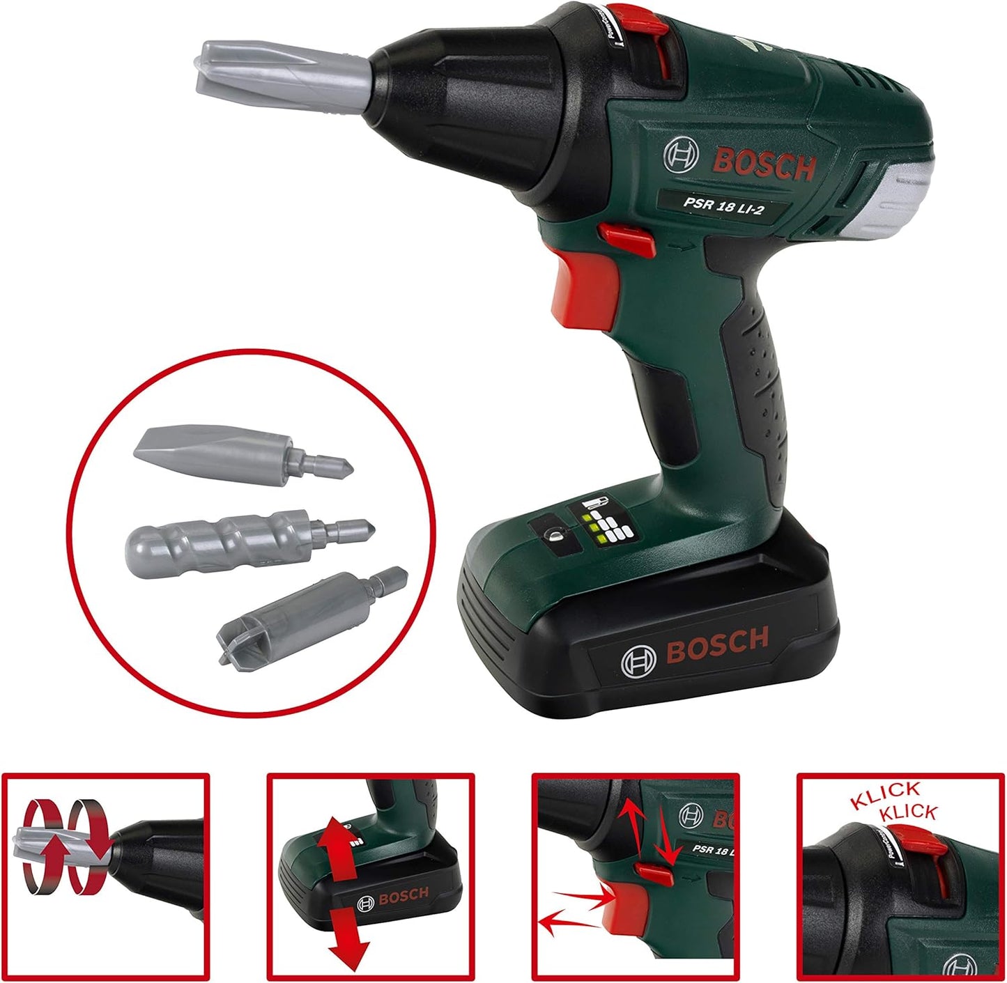 Theo Klein 8485 Bosch Werkbank Nr. 1 | 150 - teilig