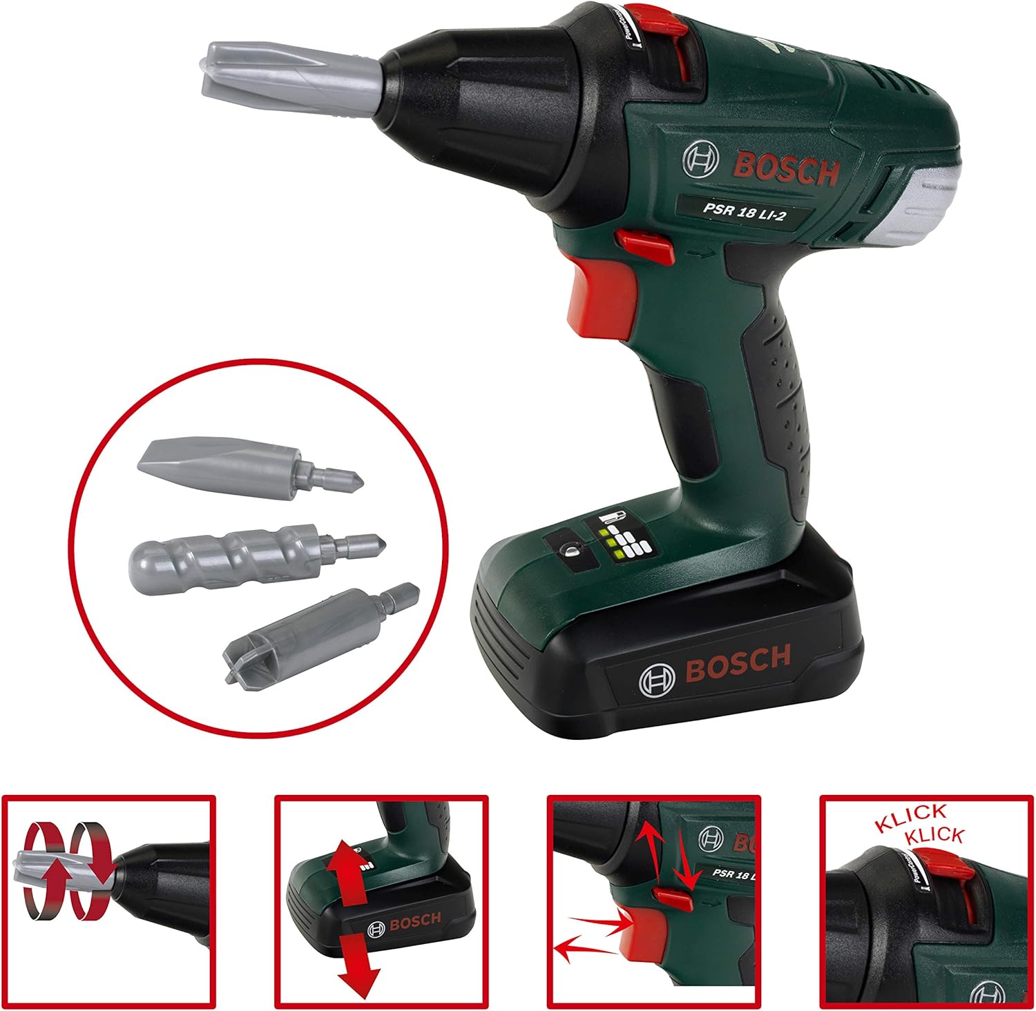 Theo Klein 8485 Bosch Werkbank Nr. 1 | 150 - teilig