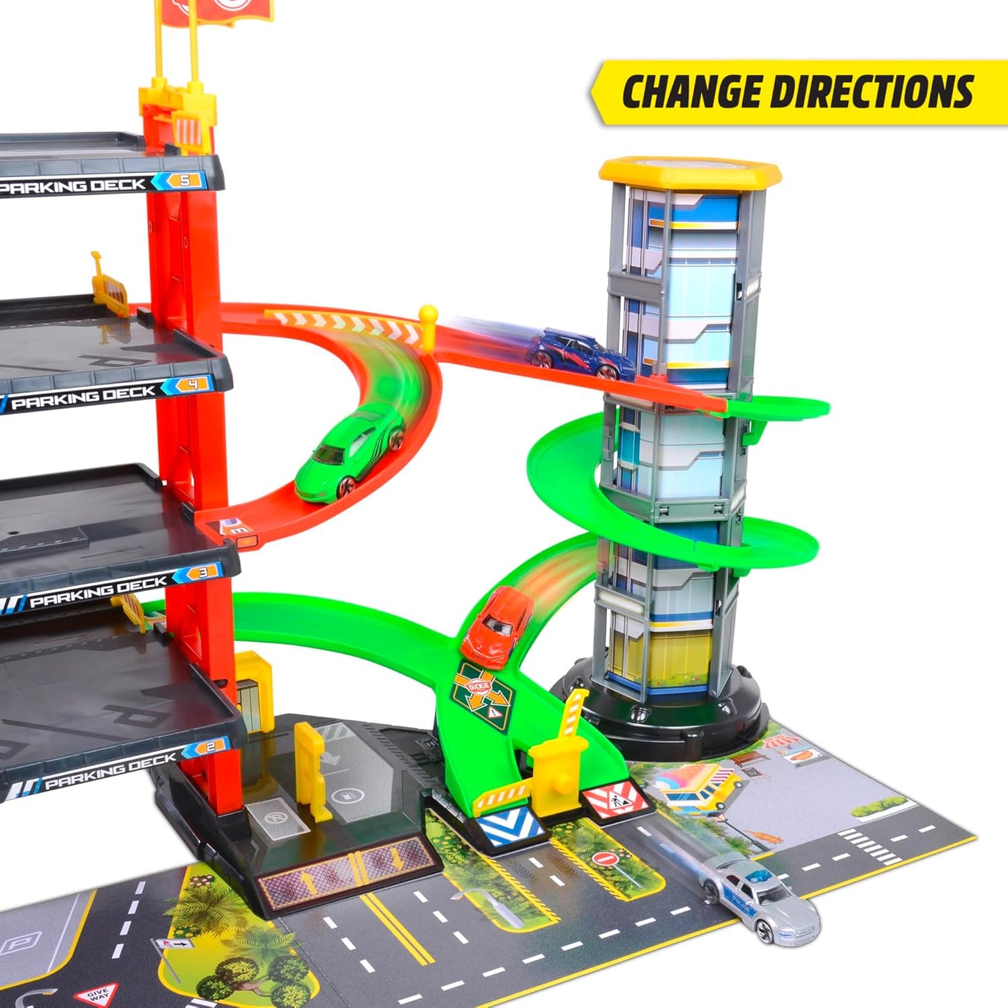 Dickie Toys – 4 - stöckiges Parkhaus