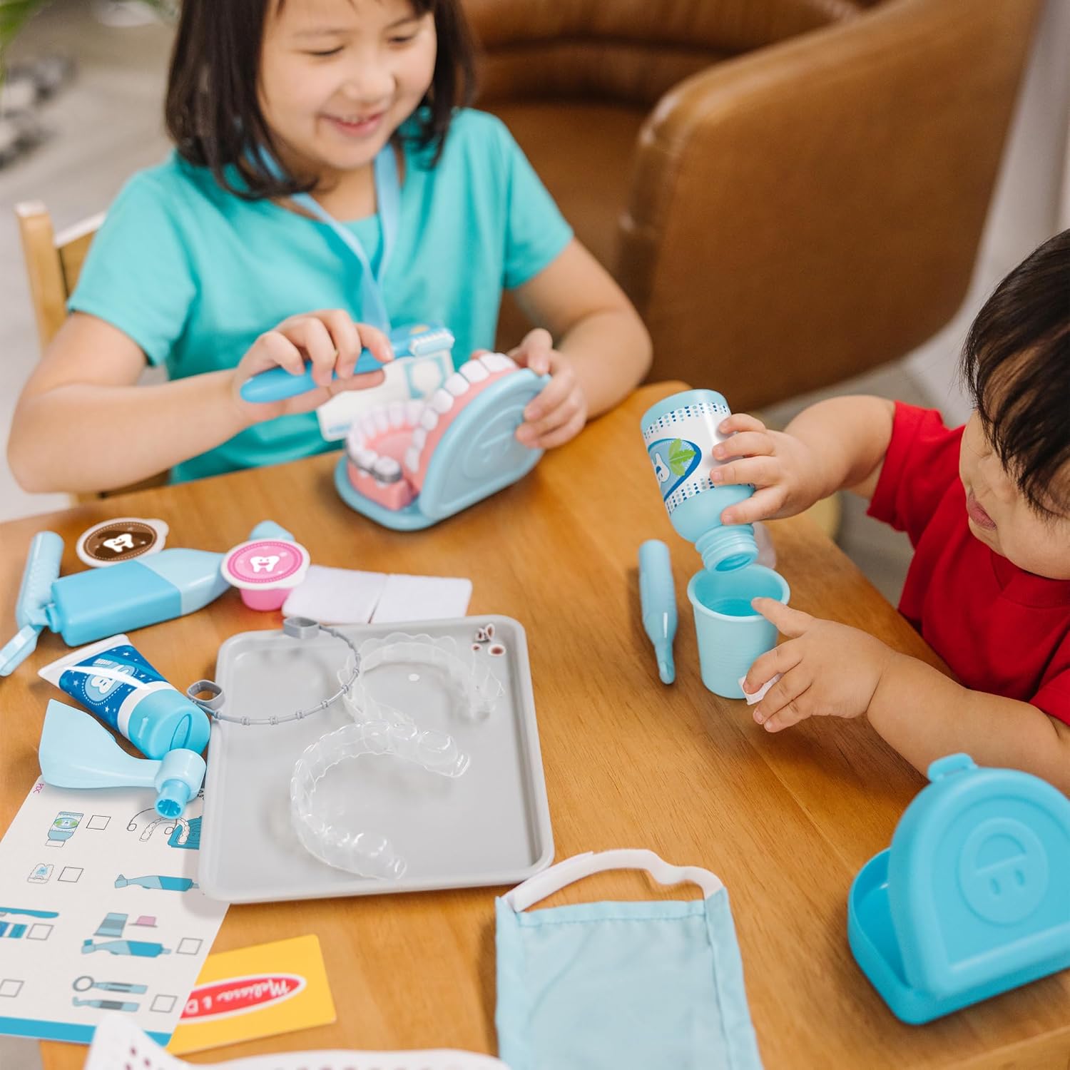 Melissa & Doug – Super Smile Zahnarzt Spielset (26 - teilig)