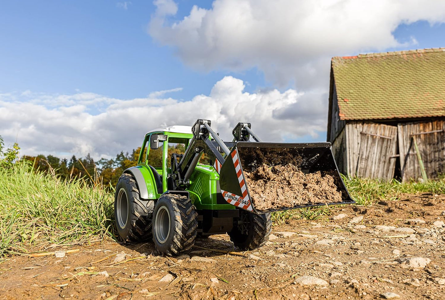 Carson 500907347 RC Traktor mit Frontlader 1:16
