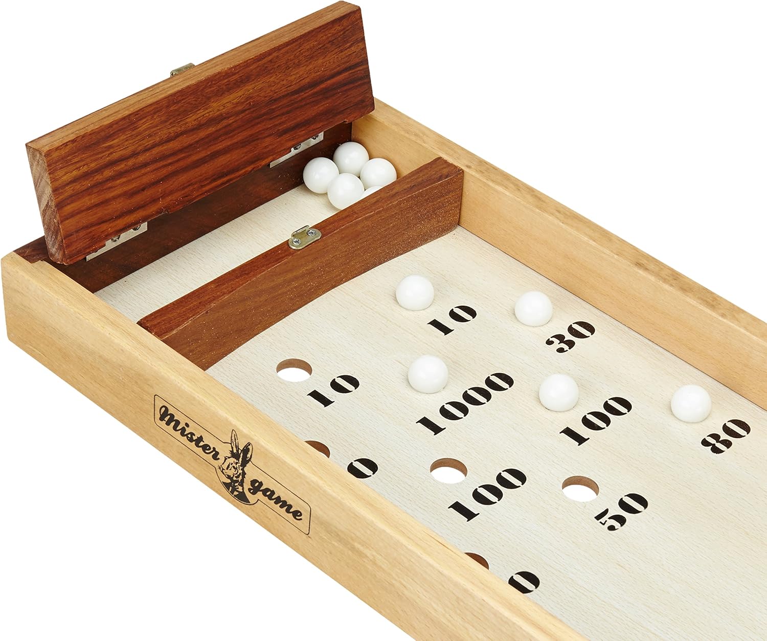 MisterGame Japanisches Billard Spiel aus massivem Holz