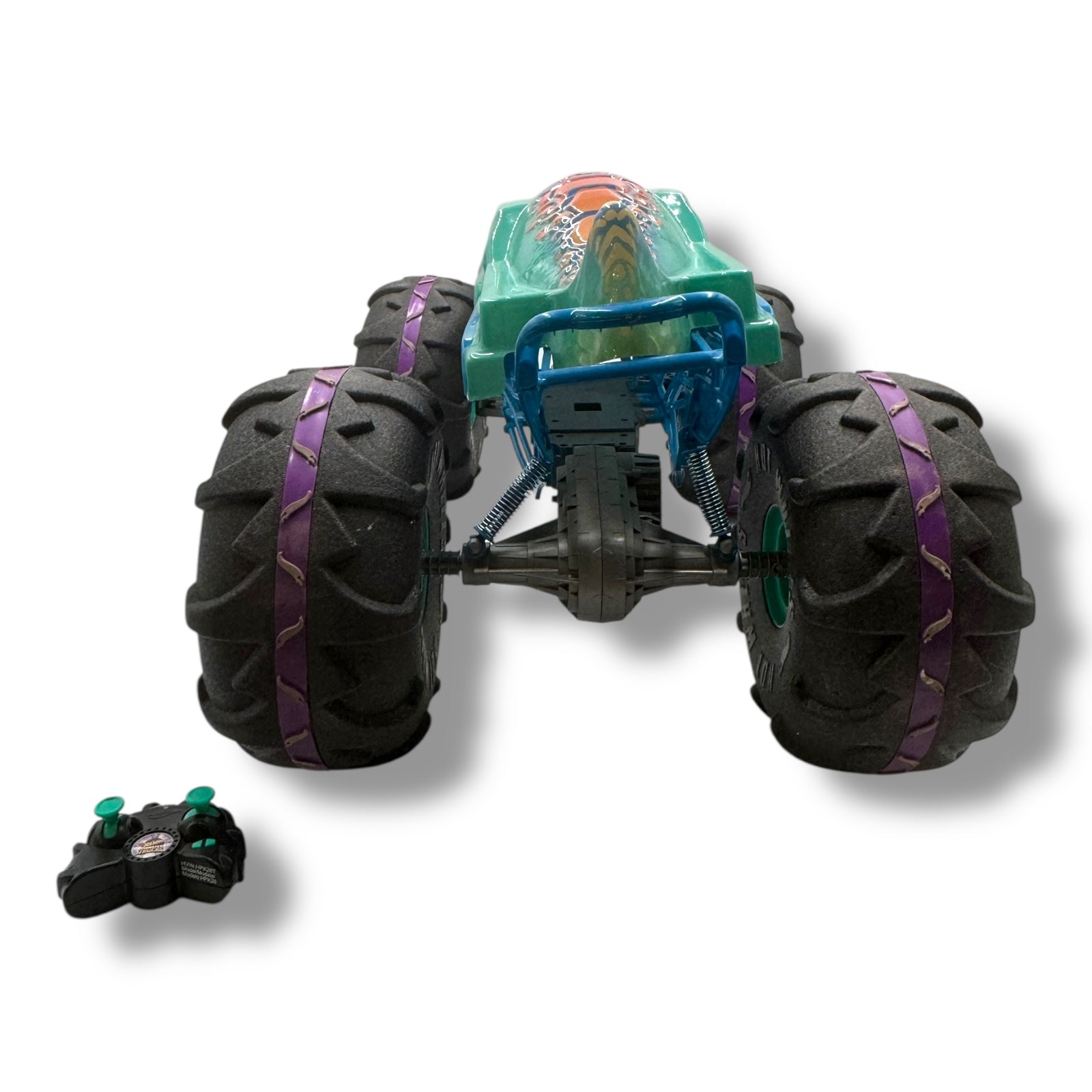 Hot Wheels Monster Trucks Ferngesteuertes Auto, Mega - Wrex im Maßstab 1:6, extragroßer RC Truck, über 60 cm lang, HPK28