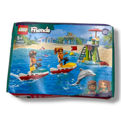 LEGO Friends 42623 | Rettungsschwimmer - Aussichtsturm mit Jetskis &amp; Delfin | Bauset ab 5 Jahren