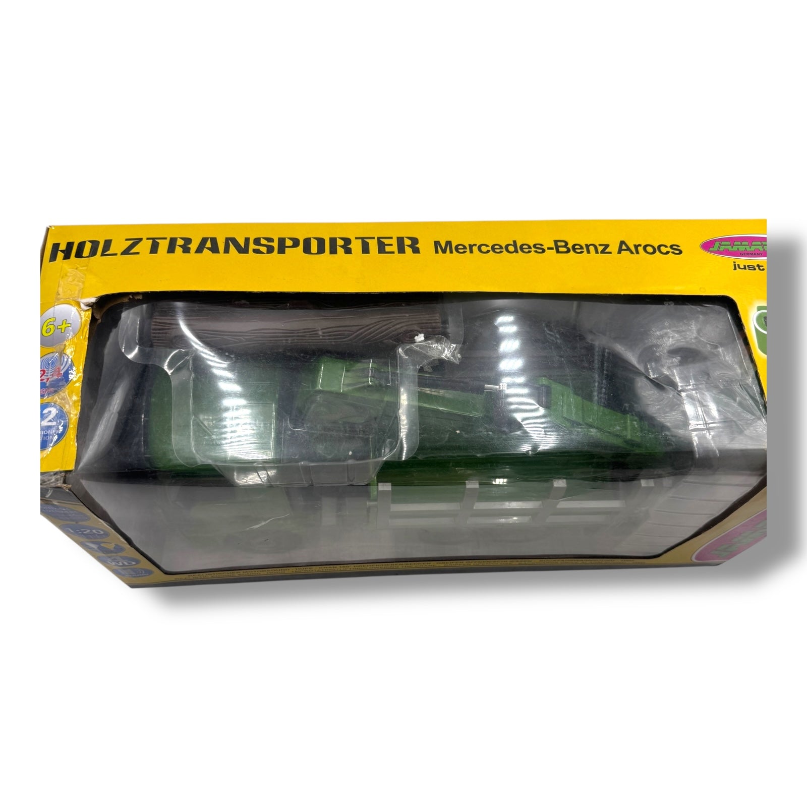 JAMARA Holztransporter Mercedes - Benz Arocs 1:20 2,4GHz