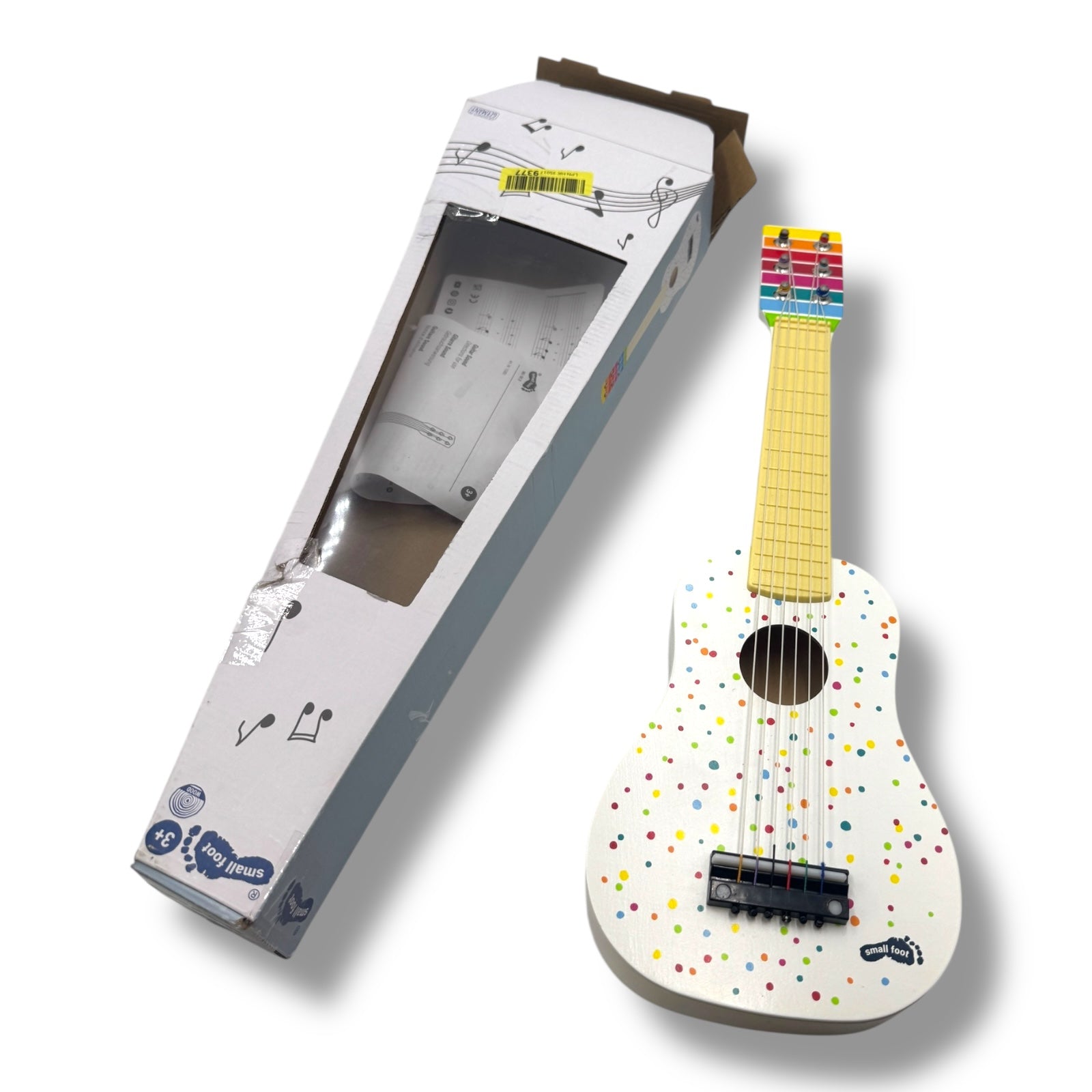 small foot Kinder - Gitarre "Sound" aus Holz – Musikinstrument ab 3 Jahren (10382)