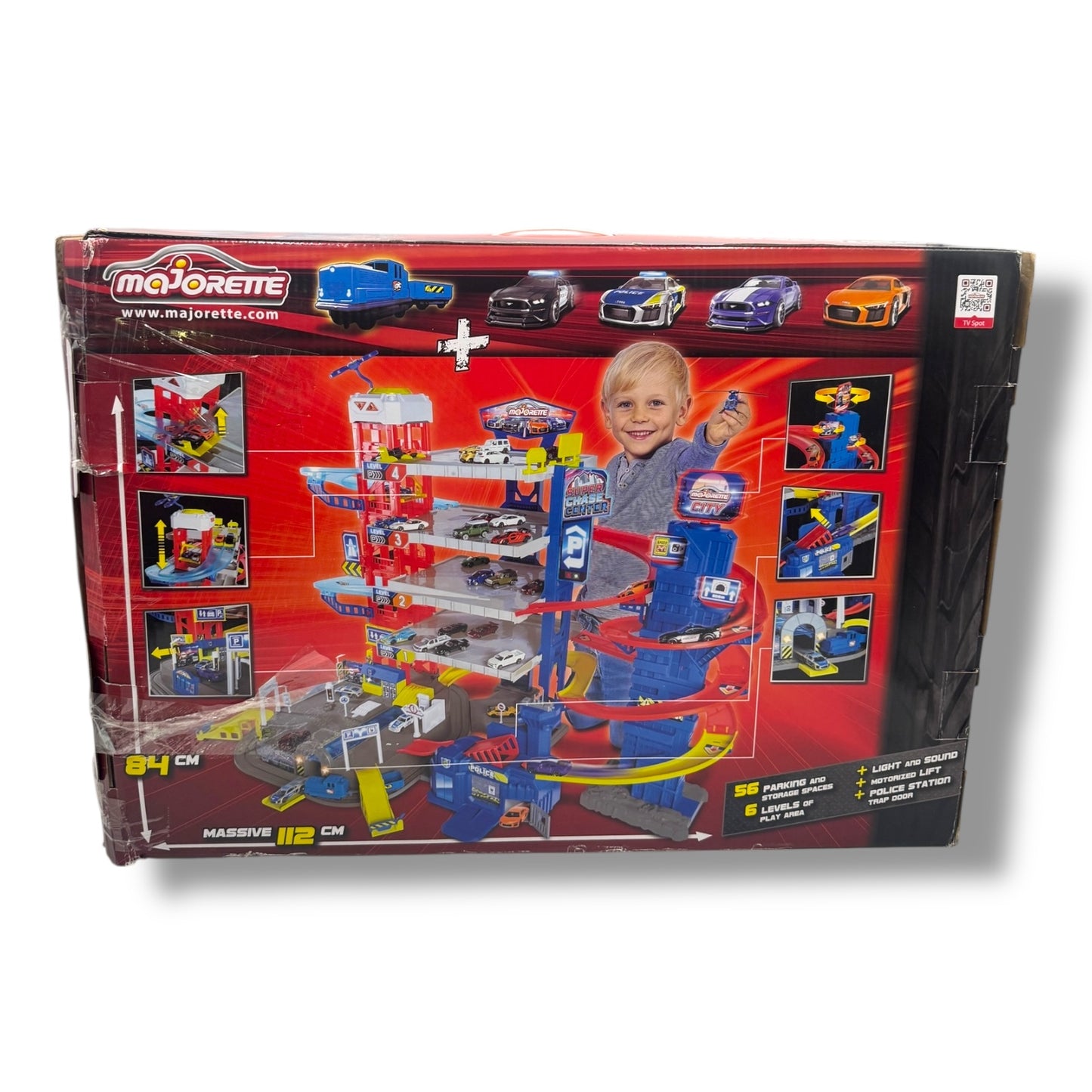 Majorette – Super Chase Center, Parkhaus mit 5 Etagen