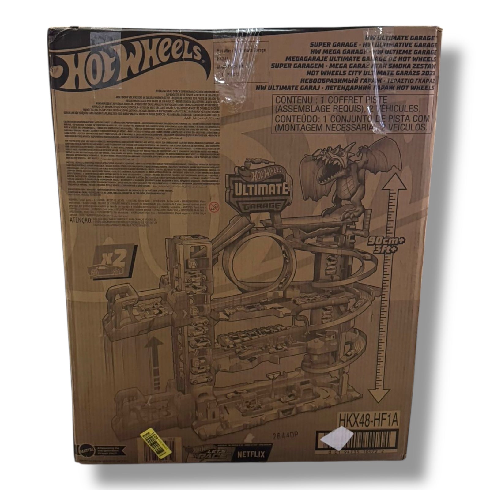 Hot Wheels Let's Race Netflix - Ultimative Garage (HKX48)