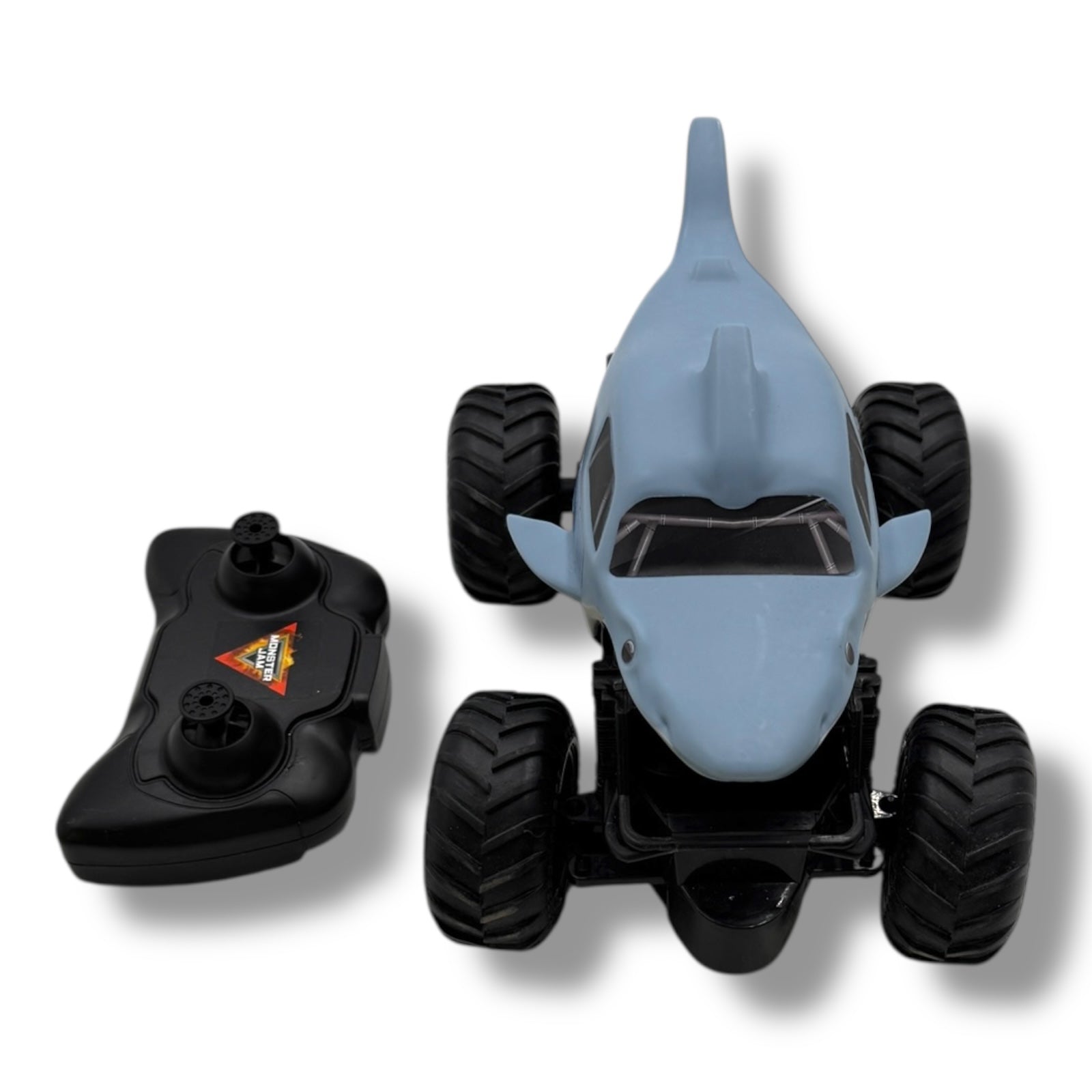 Monster Jam, Megalodon RC, Ferngesteuerter Truck im Megalodon Hai - Design, für drinnen und draußen, Maßstab 1:24, ab 3 Jahren