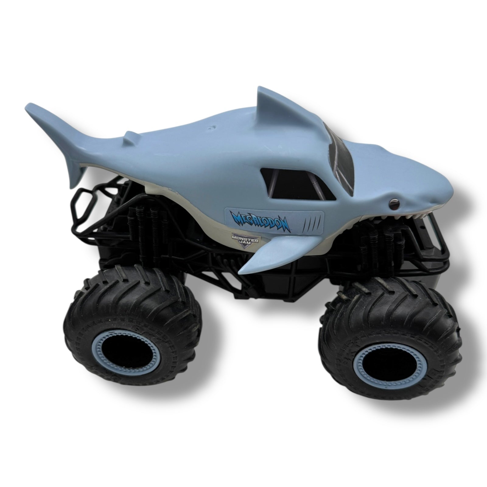 Monster Jam, Megalodon RC, Ferngesteuerter Truck im Megalodon Hai - Design, für drinnen und draußen, Maßstab 1:24, ab 3 Jahren