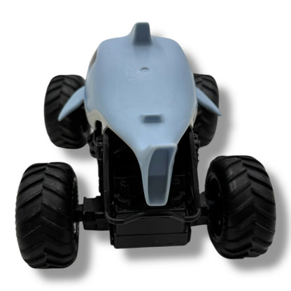 Monster Jam, Megalodon RC, Ferngesteuerter Truck im Megalodon Hai - Design, für drinnen und draußen, Maßstab 1:24, ab 3 Jahren