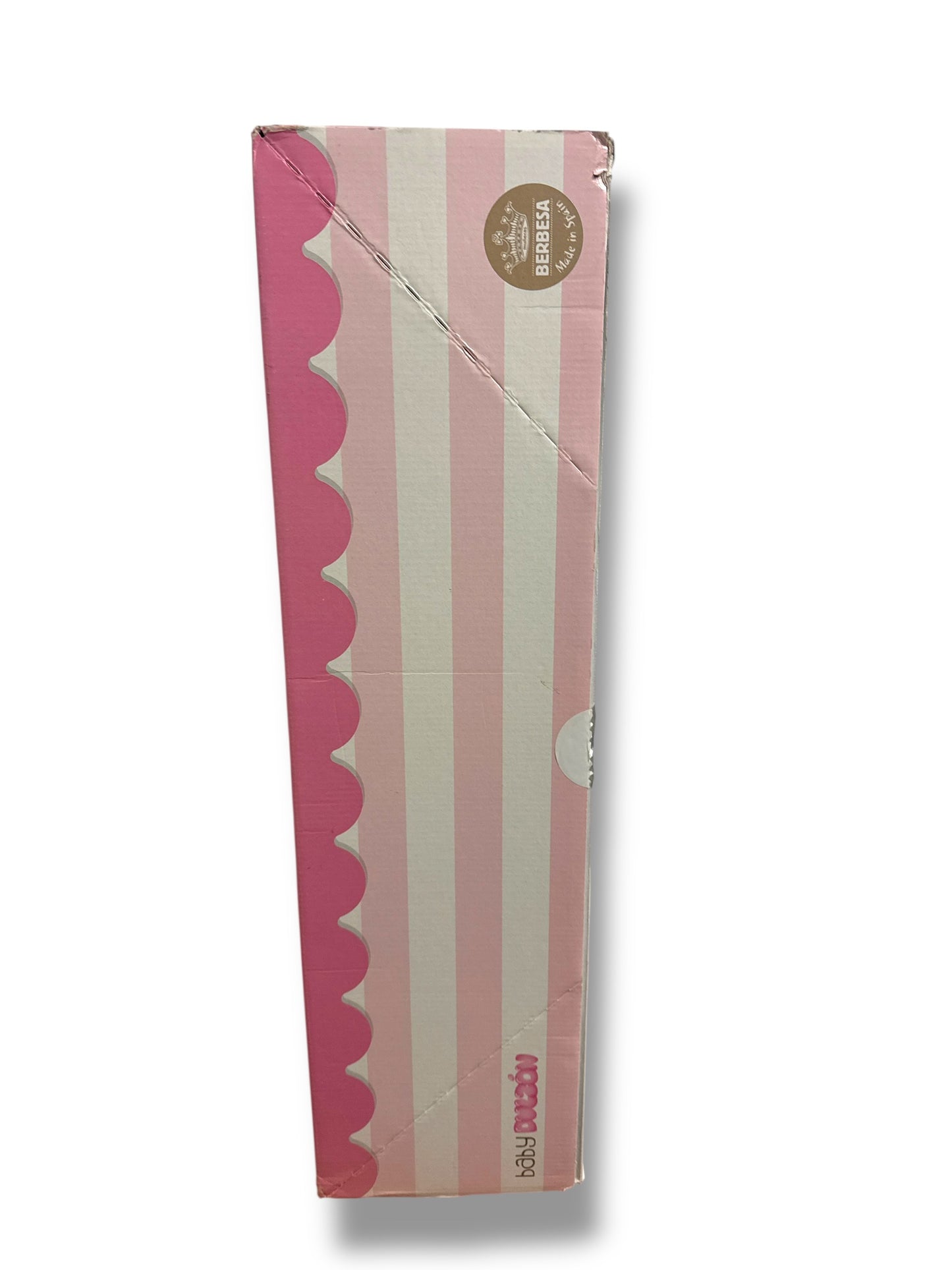 Muñecas Berbesa Baby Dulzón, a soft, cuddly baby doll by Spielzeug & Spielwaren, featuring a sweet, smiling face.