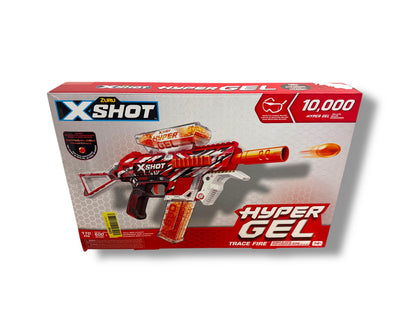 ZURU X-Shot Hyper Blaster Trace Fire – Mit 10.000 Kugeln