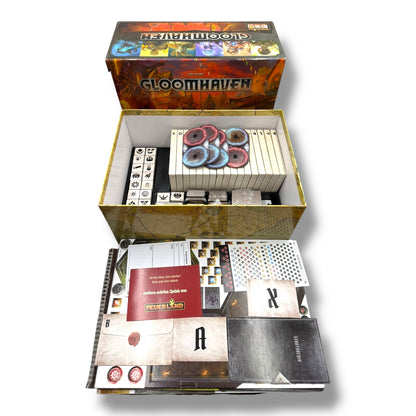 euerland Spiele – Gloomhaven | Episches Koop - &amp; Strategie - Brettspiel – Wie neu