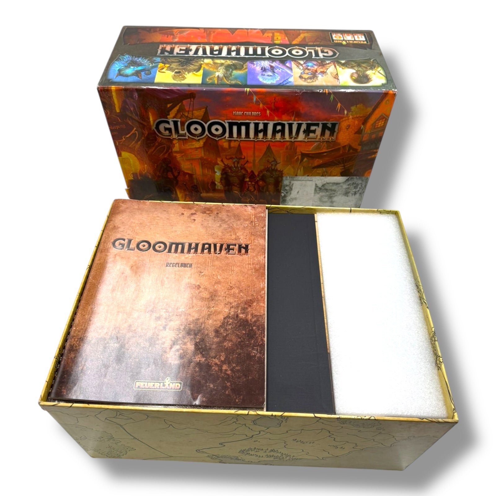 euerland Spiele – Gloomhaven | Episches Koop - &amp; Strategie - Brettspiel – Wie neu