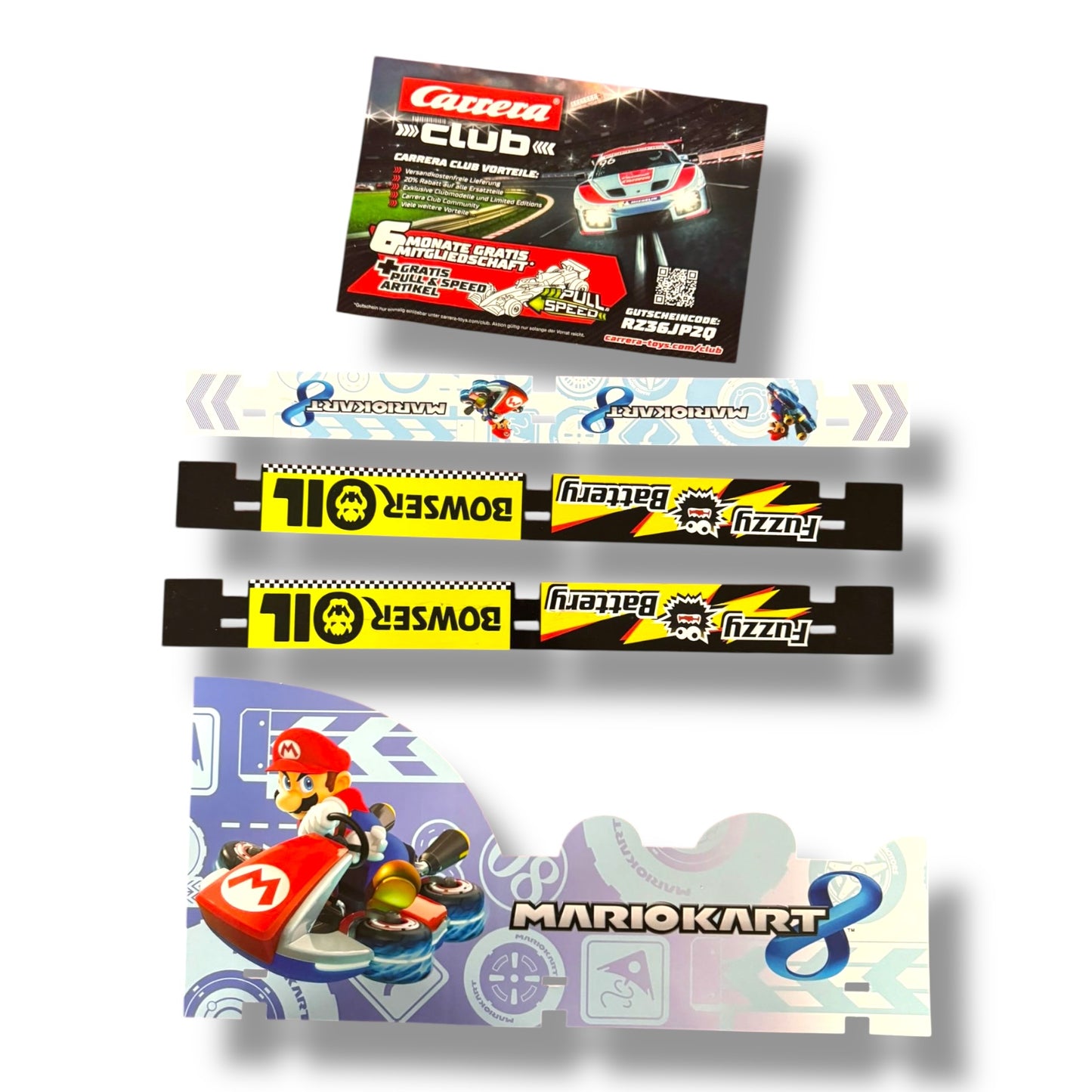 Carrera - 20062492 - Carrera 20062492 Nintendo Mario Kart 8, Mehrfarbig, 58 x 10 x 40 cm