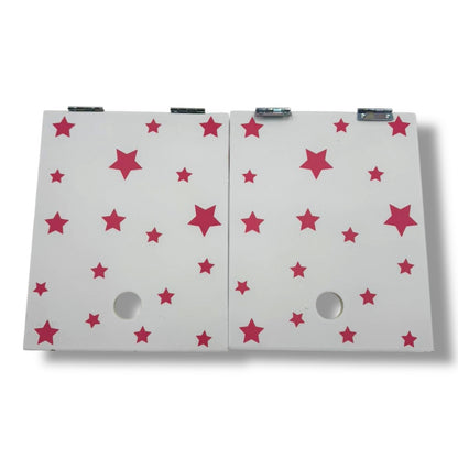 Bayer Chic 2000 - Puppenbett mit Mobile, Puppenmöbel, Puppenzubehör, Stars pink
