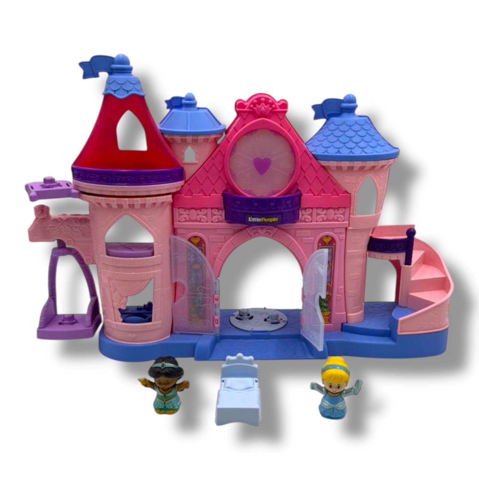 Fisher - Price Disney - Prinzessin – Magische Lichter &amp; Tanz - Schloss von Little People – Wie neu, ohne Verpackung