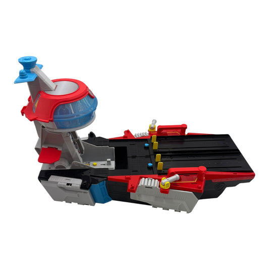 PAW Patrol: Der Mighty Kinofilm, Marine Hauptquartier Spielset, mit Chase Spielfigur und Superhelden - Fahrzeug