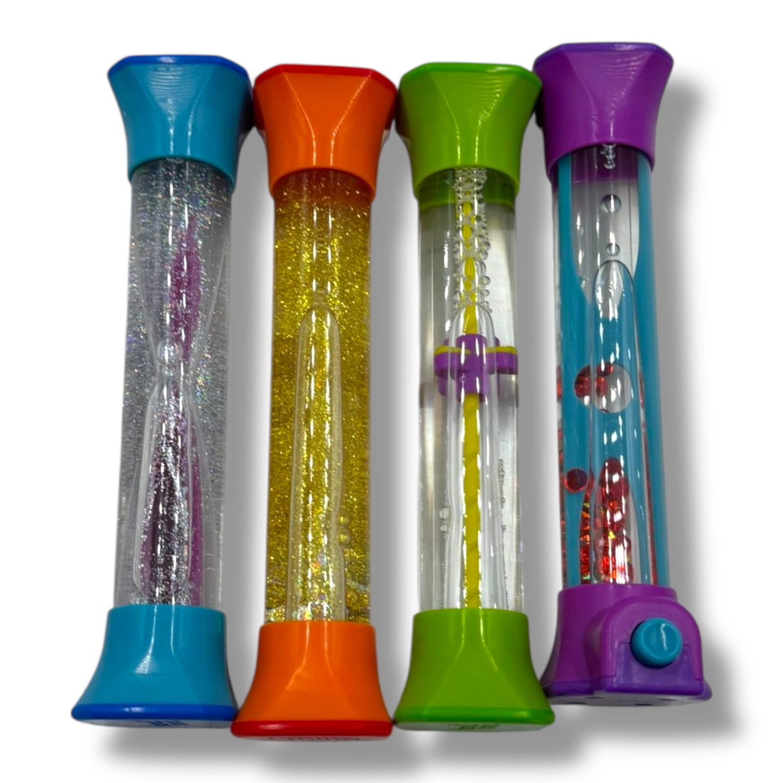 Learning Resources – Sensory Fidget Tubes (Set mit 4 Stück)