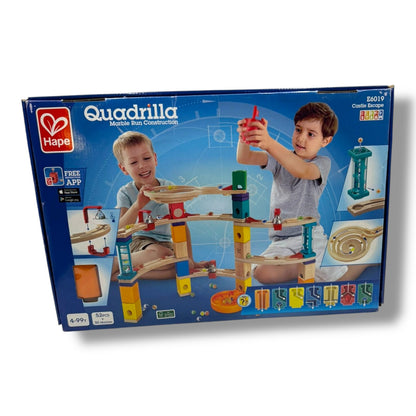 Hape Quadrilla BAU - Set Aus der Burg entkommen aus Holz