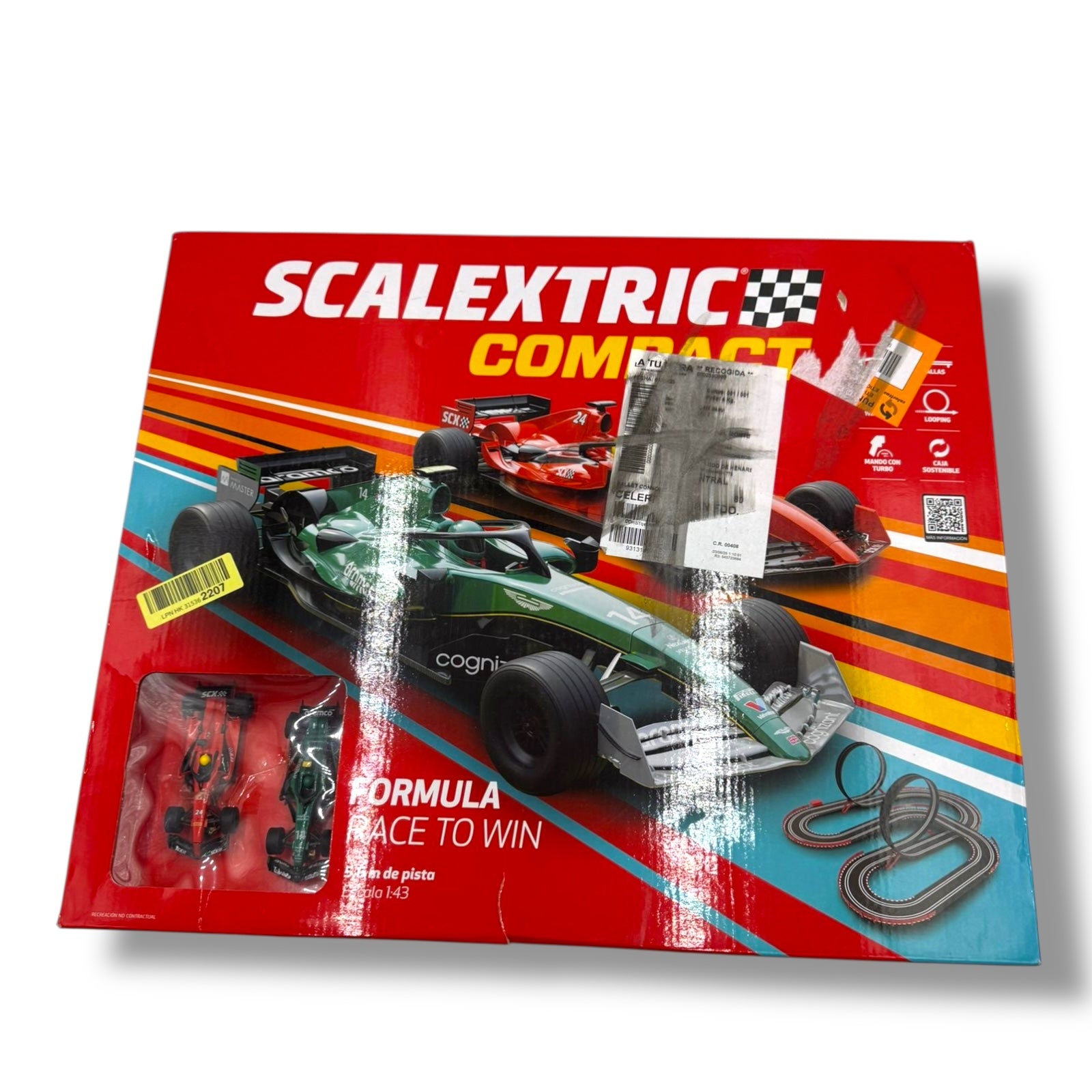 SCALEXTRIC - Compact Circuit (Formula Race to Win)