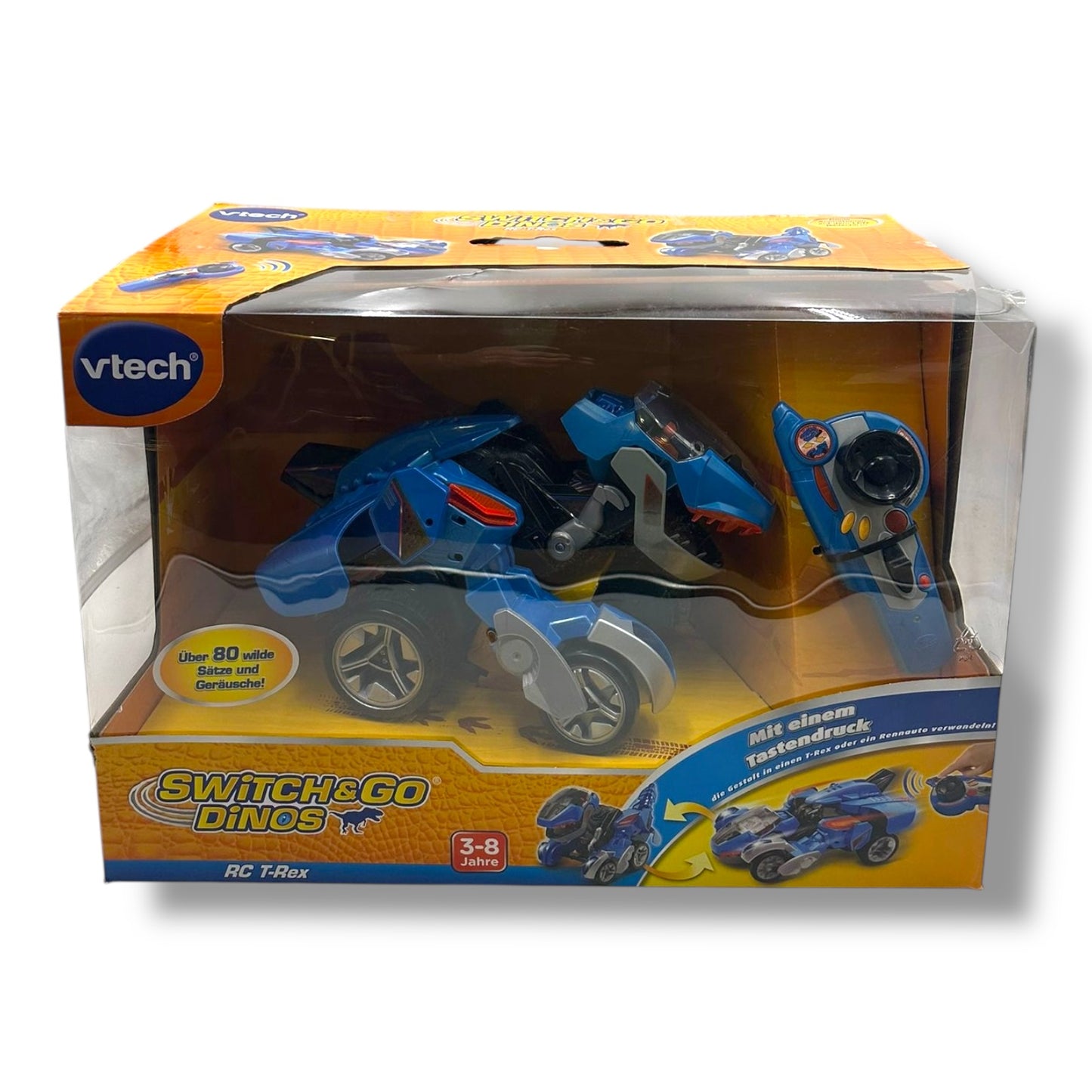 VTech Switch and Go Dinos RC T-Rex – 2-in-1 Dino-Auto-Transformer