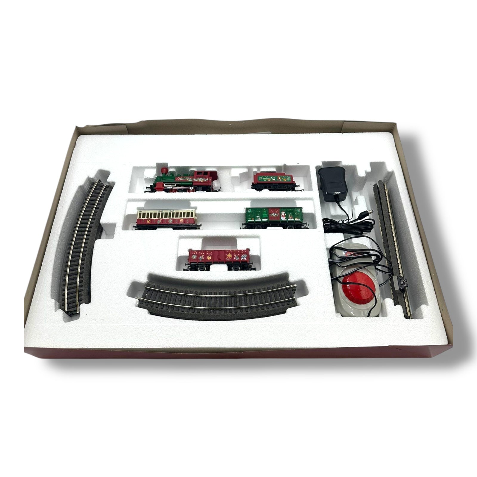 PIKO pi57081 – Dampflok mit Tender Start - Set Weihnachten