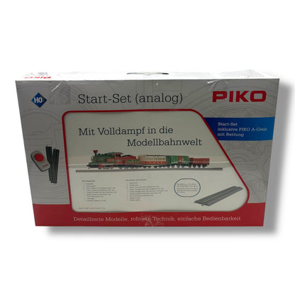 PIKO pi57081 – Dampflok mit Tender Start - Set Weihnachten