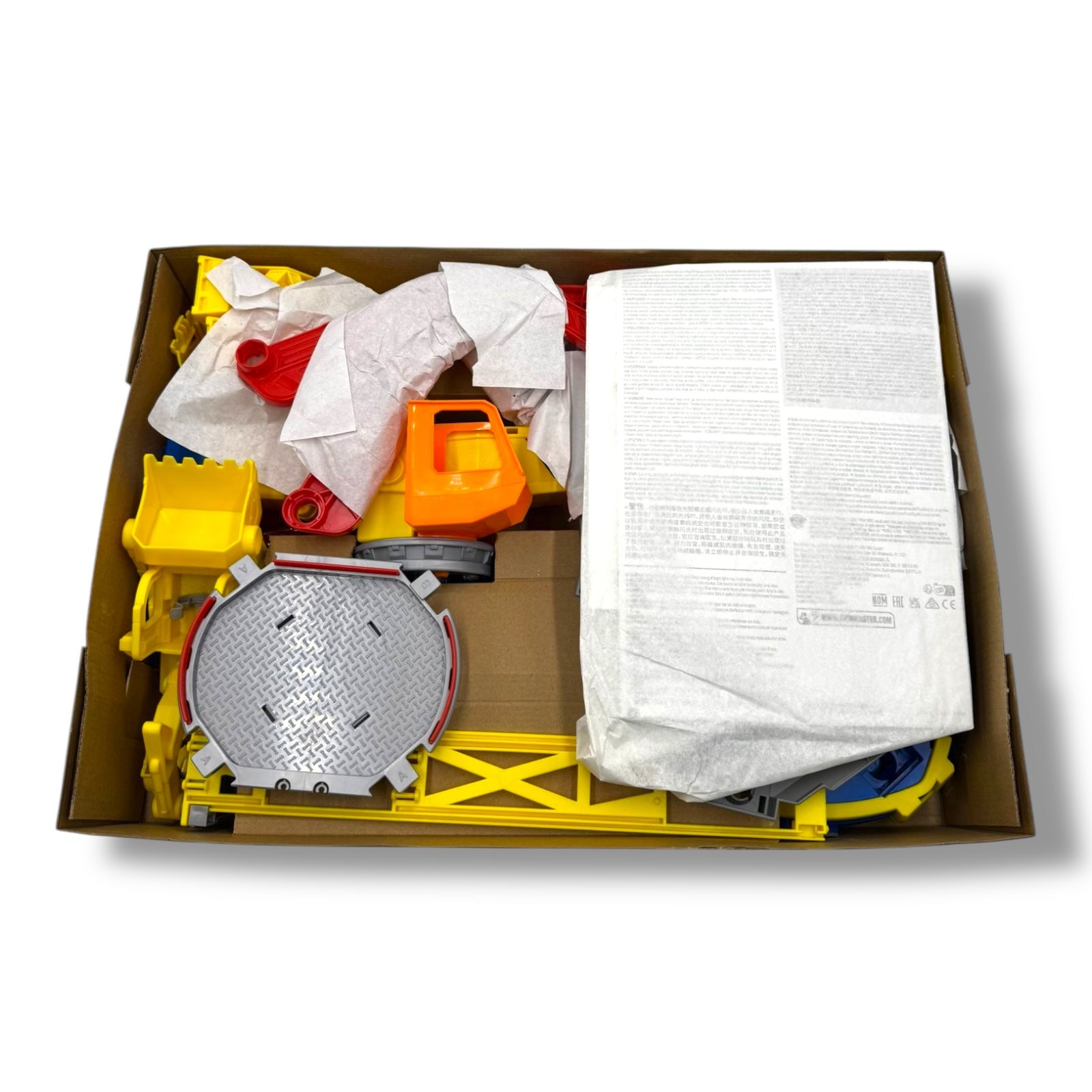 Rubble &Crew – Baupfoten Hof Kran - Spielset (68 cm)