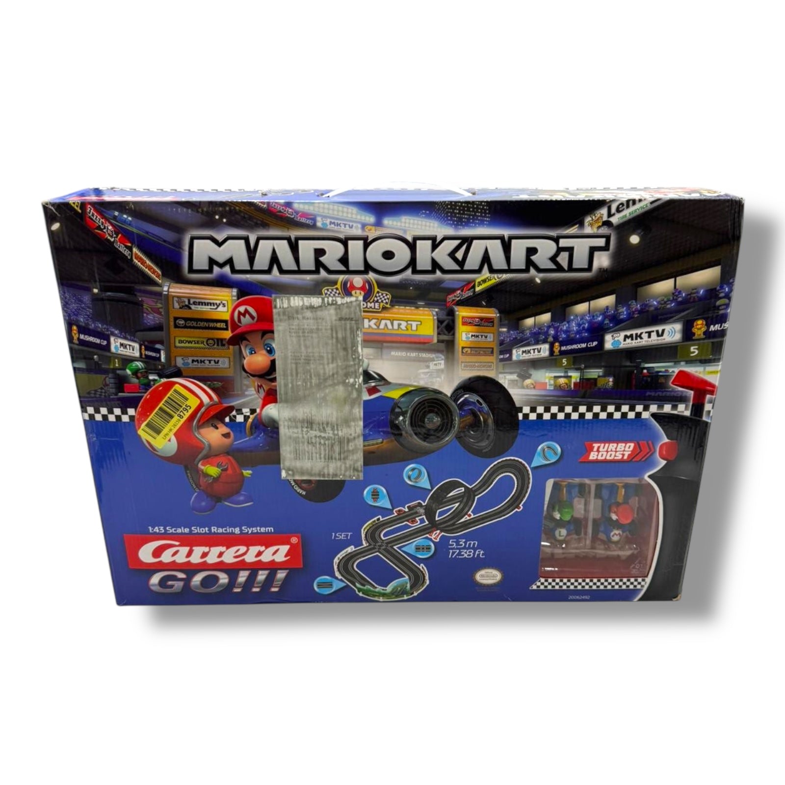 Carrera Rennbahn – Mario Kart™ Mach 8 Komplettset