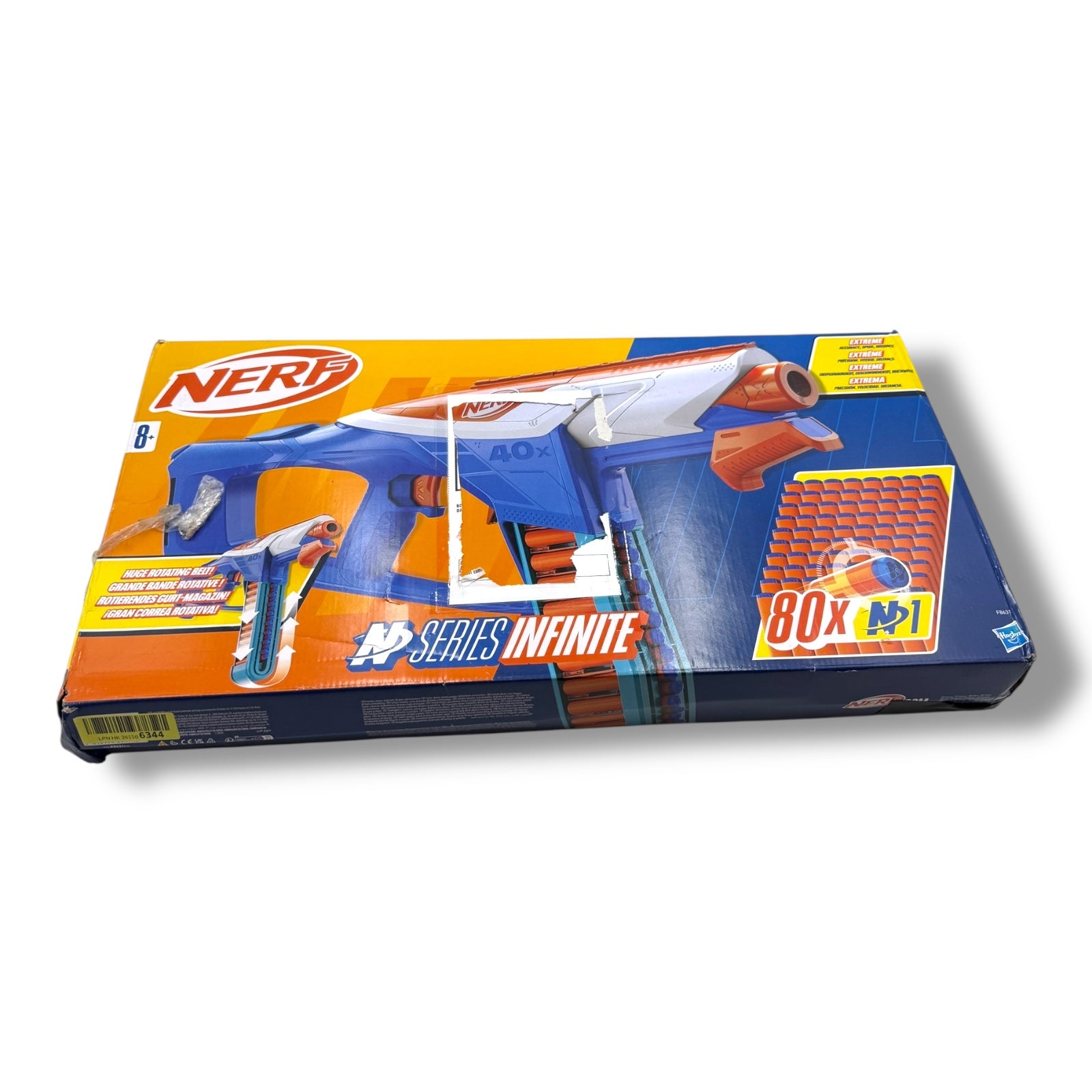 Nerf N Series Infinite Blaster mit 80 N1 Darts