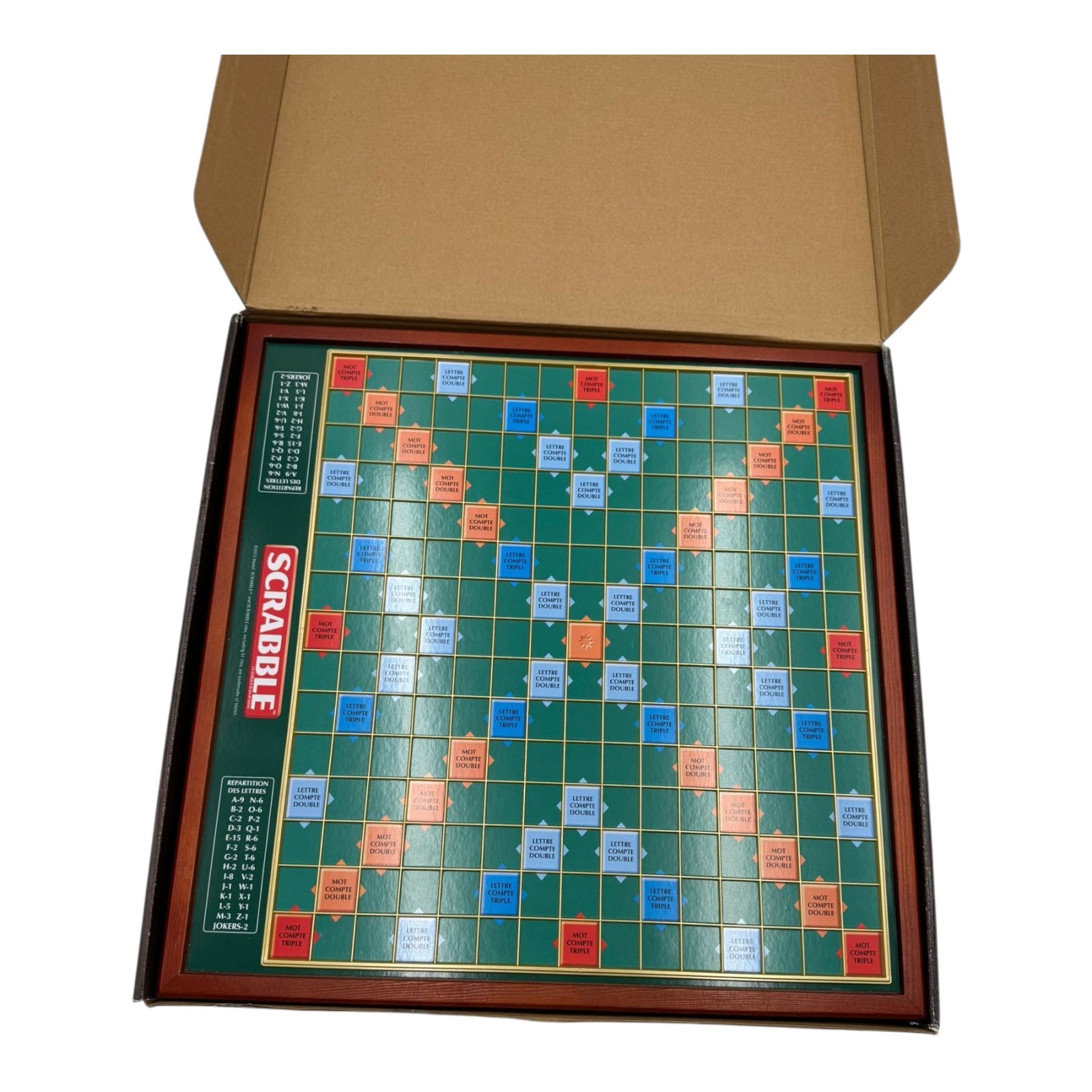 Scrabble Prestige – Megableu (Französische Version)