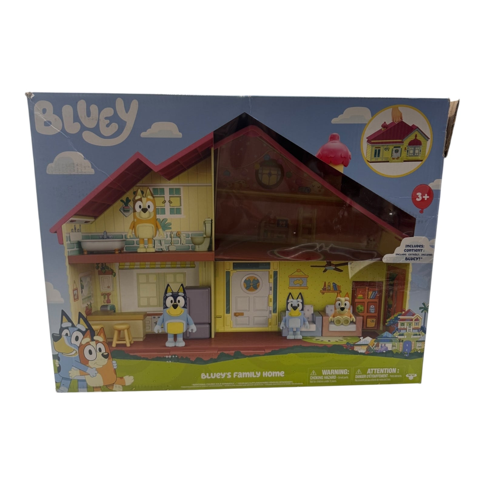 Bluey - Spielset „Blueys Familienheim“