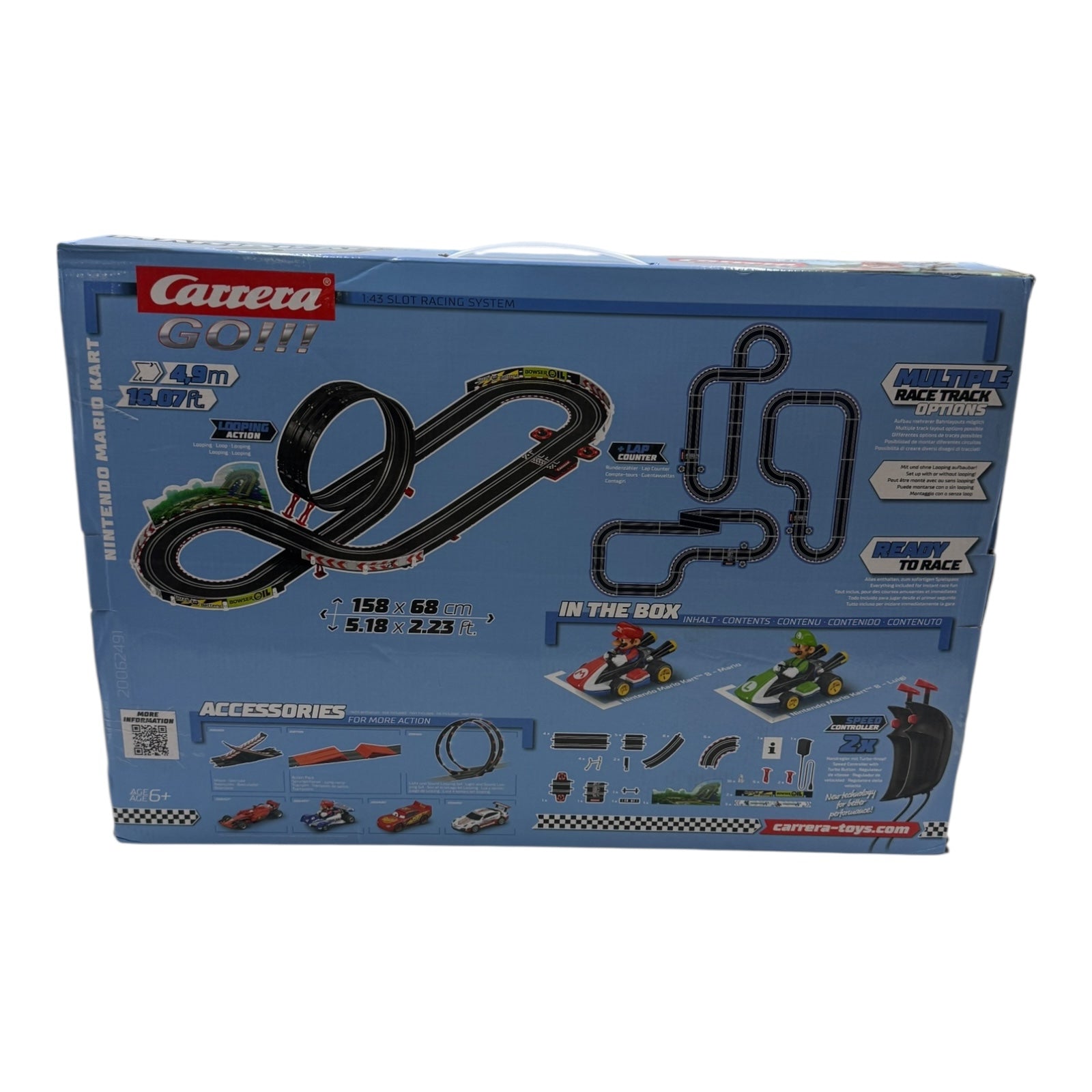 Carrera 20062491 GO!!! Nintendo Mario Kart 8 Rennstrecken - Set
