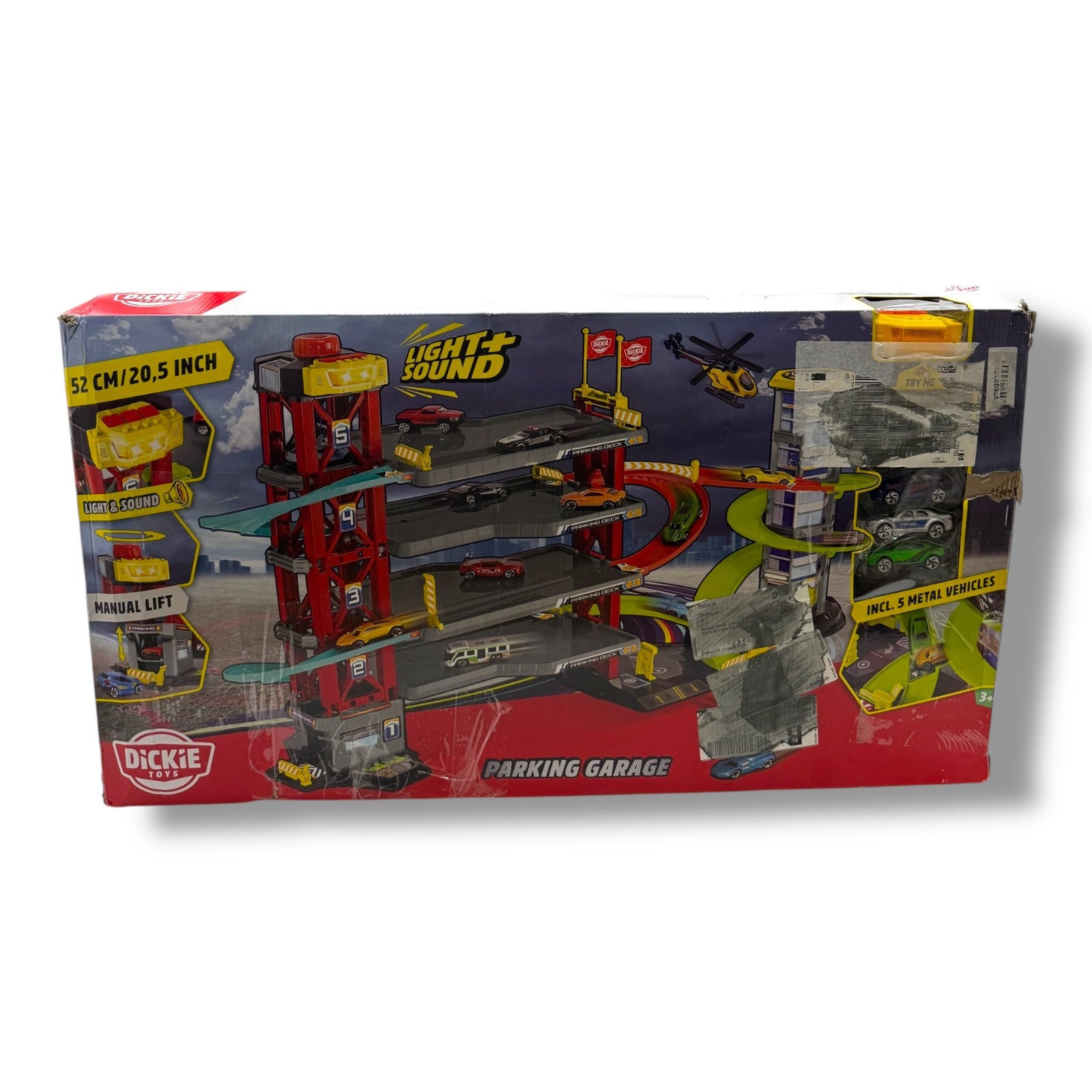 Dickie Toys – 4 - stöckiges Parkhaus