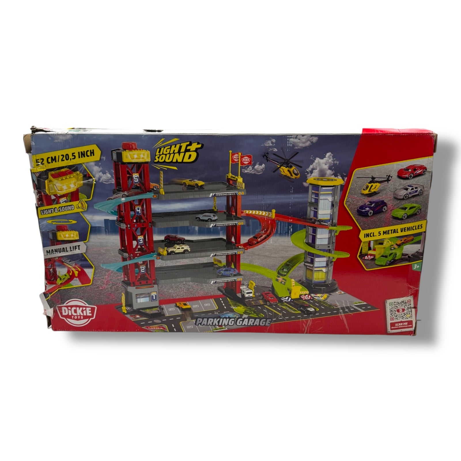 Dickie Toys – 4 - stöckiges Parkhaus