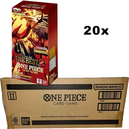 One Piece The Best vol.2 (PRB-02) Display JP