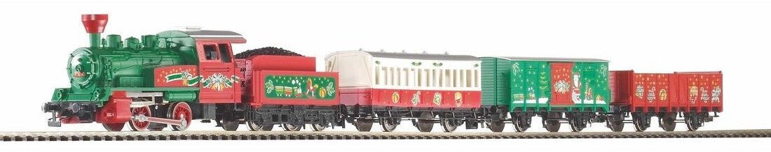 PIKO pi57081 – Dampflok mit Tender Start - Set Weihnachten